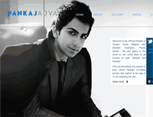 Tablet Screenshot of pankajadvani.com